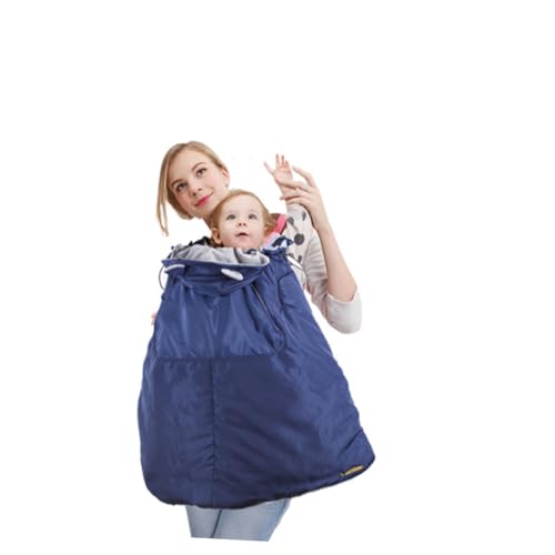 Abaodam Säuglingsstützsitz Babytrage Winddichter Umhang Warmer Umhang für Neugeborene Babyzubehör Bequemes Polyestermaterial