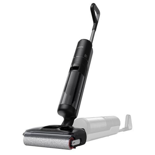 dreame H12 Pro FlexReach Nass- und Trockensauger, Flaches 180°-Design, Trocknung in 5 Minuten, 18 kPa Saugkraft, 90 °C Heißwäsche, Doppel-Kantenreinigung, Reinigung in 50 Minuten