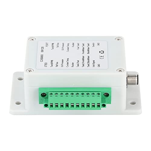 Nmea 2000 Converter, Akozon 9-32V DC Konverterbox Boot NMEA2000 Konverter Konvertieren Sie das Sensorsignal in NMEA2000 IP67 Wasserdicht für Bootsyacht
