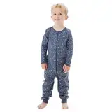 NAME IT Baby - Jungen Nbmnightsuit Zip Turbulence Night Noos, Turbulence, 92