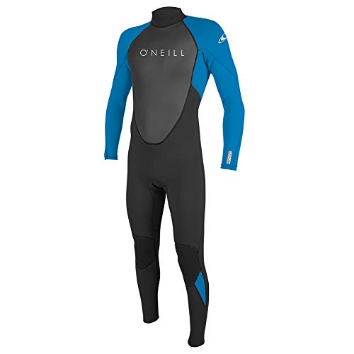 O'Neill Herren Reactor-2 3/2mm Back Zip Full Neoprenanzug, Black/Ocean, XL
