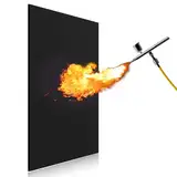 Feuerfeste Unterlage, Hitzebeständiges Material bis zu 982 °C, Lötmatte als feuerfeste Matte für sicheren Brandschutz - Brandschutzmatte als ideale Feuerschutzmatte, Hitzeschutzmatte Nicht brennbar