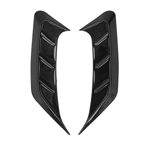Heck -Scheinwerfer Augenbrauen Rahmen Gloss Black Universal ABS Car Exterior Decoration 2PCS Hochwertiger Schutz einzigartiger Design modischer Stil Easy Installation