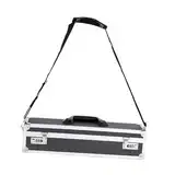 ＡＷＨＡＯ Kochmesser-Etui, Aufbewahrungskoffer, Aluminiumrahmen mit Fächern, abschließbare Aufbewahrungsbox, Messerhalter, Schlossbox für Kochkurse