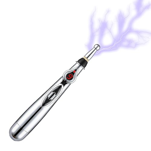 BDSM Intensitäts Stift Einstellbare 9 Intensitätsstufen Abnehmbarer Runder SM Sensory Tool für Erotische Erlebnisse und sinnliche Entdeckungen