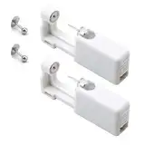 Ohrlochpistole, Ohrring Pistole, Ohrstecherset, Einweg-Ohrenpiercing-Werkzeuge, Ear Piercing Gun Earring, Asepsis, Für Das Ohrpiercing Der Frau, Aus Chirurgischem Stahl (2 Stück)