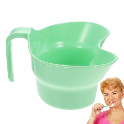 Bett-Mundspülbecher, PP-Zahnbürstenbecher, Zähne des Patienten-Mundspülbeckens bürsten, Plast-Denta-Emesis-Tablett, Mundspülbecken-Rushing-Cup-Mundspülbehälter, tragbar für ältere Patienten