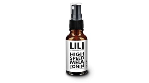High Speed Melatonin Spray – liposomales Liquid als Melatoninspray mit 0,5 mg Melatonin pro Sprühstoß | 160 Sprühstöße | vegan, alkoholfrei & zuckerfrei