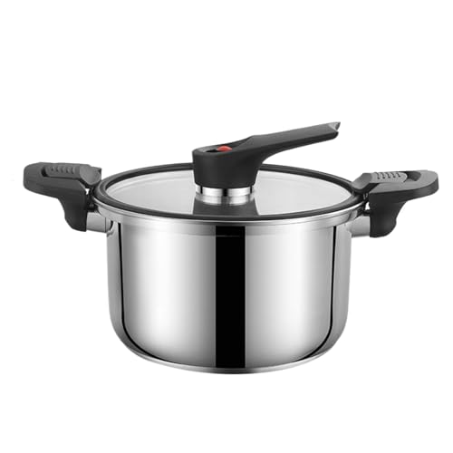 Edelstahl Schnellkochtopf - Edelstahl Schnellkochtopf Mit Schnellem Kochergebnis,Ergonomisches Küchenzubehör Mit Schmorfunktion Für Genussorientierte Köche