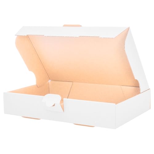 verpacking Maxibriefkartons 240 x 160 x 45 mm Maxibrief MB-3 Weiß Versand Post Faltschachtel DIN A5 (Innenmaß 230 x 155 x 41 mm) Versandschachtel Büchersendung (10 Stück)