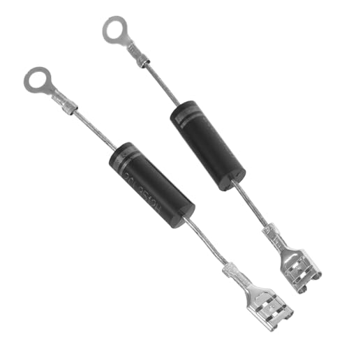 OSALADI 2 Stücke Diode Mikrowellen Zubehör Mikrowellen Teile Ersatzteile Mikrowelle Universal- Mikrowellenreparatur Hochspannungszubehör Backofen-Ersatzteil mikrowelle zubehör Metall