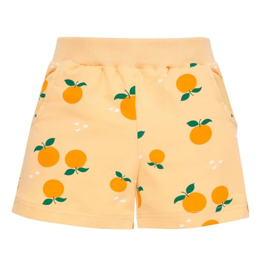 Pinokio kurtze Hose Sun and Fruit, 95% Cotton 5% Elastane, orange, Orangemuster, Uni, Gr 62-122(110)