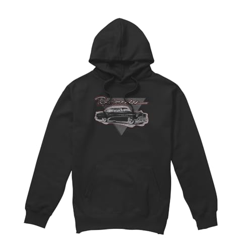 Cotton Soul Buick 1952 Roadmaster Unisex Hoodie, Schwarz, Schwarz , XL