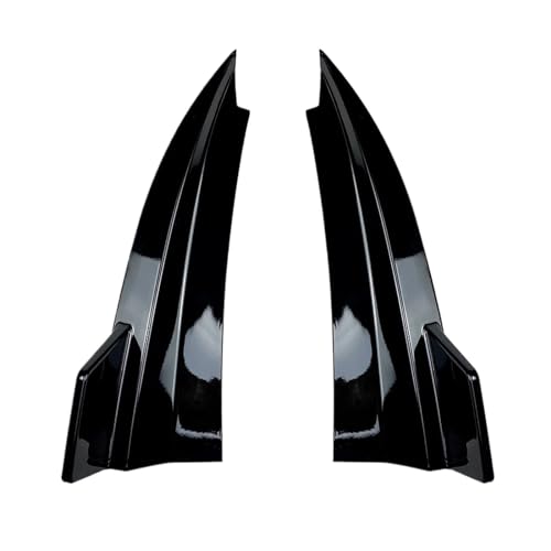 Stoßstange Diffusor Hinten Canards Splitters Trim Kompatibel Für Mercedes Benz Coupe C205 C200 C250 C260 C300 C43 C63 AMG 2015-2021 Zubehör (Color : Glossy Black)