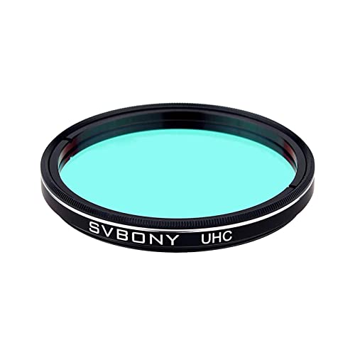 Svbony Okular Filter 2Zoll, UHC Filter, Lichtverschmutzung Teleskop Filter für Teleskop und Fotografie