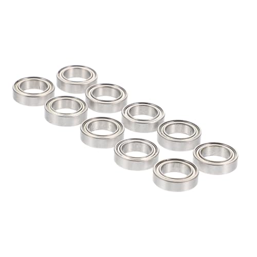 CANIGHT 10 Stück Zubehör Für Modifikationen An Ferngesteuerten Autos, Rc Auto Stahllager, Metall Rc Autolager, Stahllager Für Rc Auto, Metallteile Für Rc Autolager, Autozubehörlager