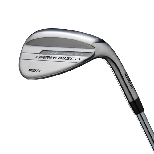 Wilson Unisex – Erwachsene Harmonized 52 RH Wedge Steel, Silber/Schwarz, Keine Größe