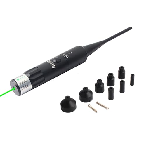 Bore Sighter Kit für .22 bis .50 Kaliber mit Tragebox Leichter Bore Sighter für die Jagd im Freien,Jagd Boresighter Zielfernrohr