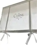 Shabby Raffrollo CUISINE Küchengardine Gardine Küche