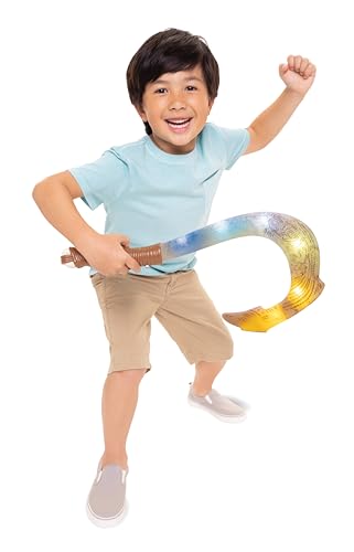 Disney Vaiana 2 Mauis magischer Fischhaken, 50 cm lang, leuchtet auf magische Weise auf und Macht Geräusche, Batterien Werden benötigt (enthalten), für Kinder ab 3 Jahren