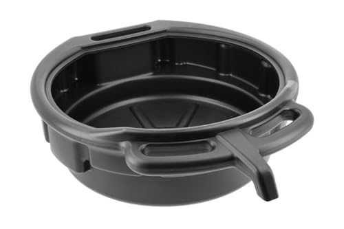 HÖGERT TECHNIK Ölablass 16 L, robuste Schale aus chemikalienbeständigem Kunststoff, mit Griffen, Trichter, auslaufsicher, langlebig, ideal für Auto
