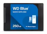 WD Blue SA510 SATA SSD 250 GB 2,5 Zoll (Lesen bis 555 MB/s, Schreiben bis 440 MB/s, Upgrade für PC/Laptop, Western Digital SSD Dashboard)