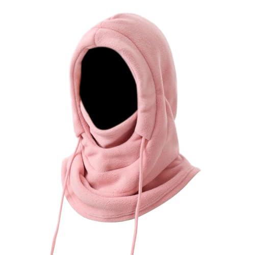 LOVIVER , Skimaske, Gesichtsmaske, Nackenwärmer, weiche -Ski-Gesichtsabdeckung, Wintermütze für Wandern, Motorrad, Skaten, Rosa