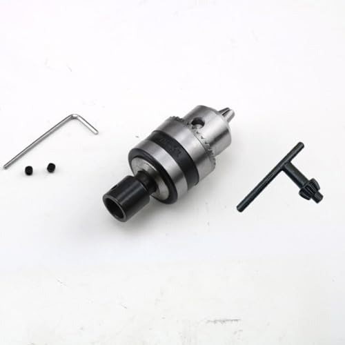 CNC-Maschinenfertiges B12-Bohrfutter-Set mit einem umfassenden Werkzeugsatz und Spannbereich von 1, 5, 10 mm (Bohrfutterschaft 6 mm)