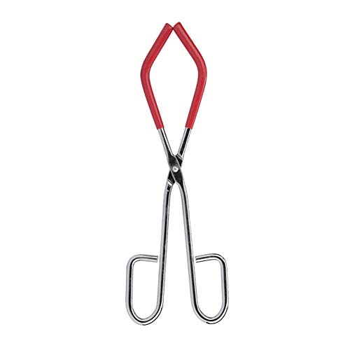 26 Cm Becherzange, Edelstahlgriff, Rutschfeste Kunststoffhülle, Klauen, Clip-Werkzeug für Labor- und Lehrinstrumente, Chemische Verwendung