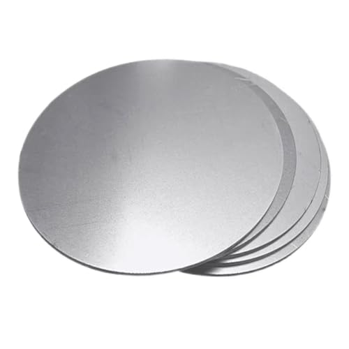 5 Stück Ultradünne Edelstahlbleche, Durchmesser 30 Mm 40 Mm, Runde Scheibe, Runde Platte, Dicke 0,05 Mm, 0,1 0,2 0,3 0,4 0,5 Mm(40mmx0.1mm)