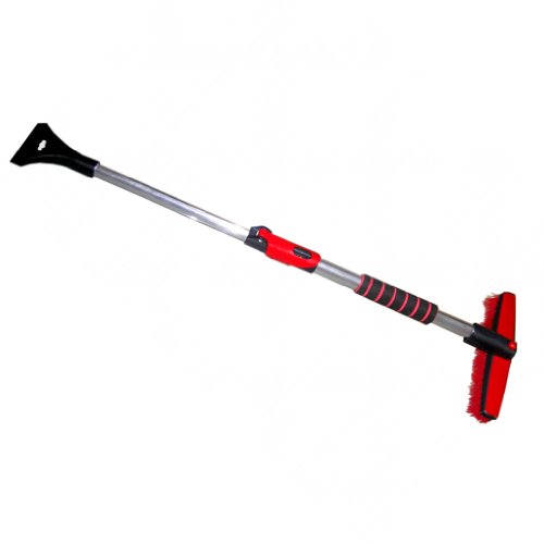 Veropa 6866RS Schneebesen Teleskop, Arbeitslänge 110 cm, rot / schwarz