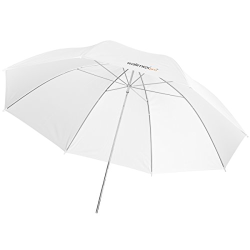 Walimex Pro 17679 Durchlichtschirm 109 cm weiß (für weiches und diffuses Licht)