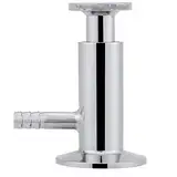 Probenahmeventil Tri-Clamp-Probenahmeventil aus Edelstahl mit Elliptischem Griff für Milchprodukte, Lebensmittel, Bier, Chemische Wassererwärmung