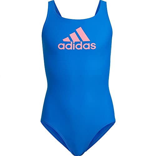 adidas Unisex Baby Yg Bos Anzug Schwimm-Slips, Mehrfarbig (Azuglo/Rosgoz), 10 Jahre