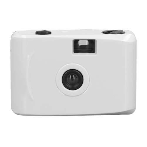 35-mm-Filmkamera, Retro, Leicht, Robust, Einfaches Aufnehmen, F/9, 28-mm-Objektiv, wasserdichte Filmkamera, ABS, Zum Schwimmen (Schwarz-Weiss)