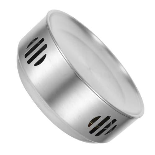 COLLBATH Grill-wärmeofen Camping Grillkocher Tragbarer Herd Buffetofen Tragbarer Grillofen Mini-campingkocher Mini-kochherd Tragbarer Heizofen Silber Rostfreier Stahl