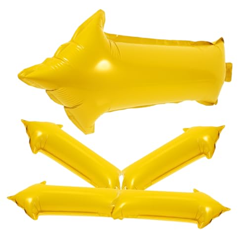 TOPPERFUN 5 Stück Folienballons Geburtstags und Hochzeitsdeko Aufblasbare Luftballons für Einzigartige Party Layouts Langlebig und Sicher für Feiern und Events