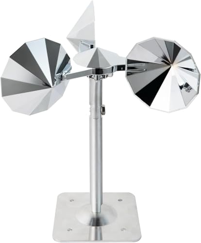 OFFO Taubenabwehr, Vogelabwehr Windspiel Specht Abwehr, 360° Reflexion, mit Aluminium-Basis, Vogelschreck Vogelabwehr, Specht Abwehr Fassade