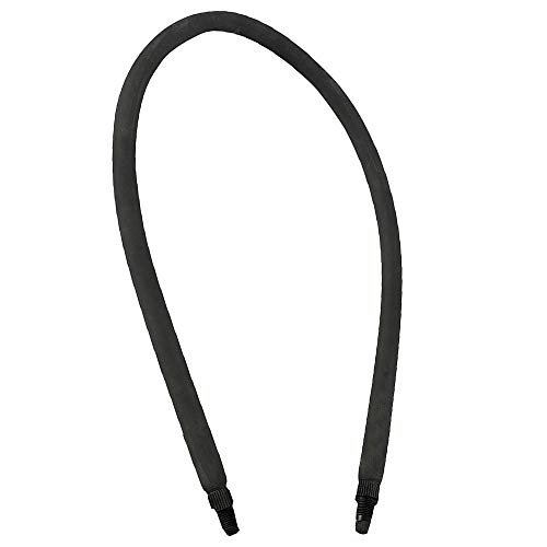 Cressi Zubehör Und Tauchausrüstung Circolar Circular Band Ø 16mm-Kreisförmiges Gummiband Angeln Ø 16 mm, schwarz-schwarz, 34 cm