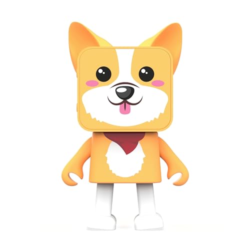 Mob - Dancing Animals Bluetooth-Lautsprecher - Tanzbarer Lautsprecher mit 3W Leistung - Drahtlose Verbindung - Freisprecheinrichtung (Corgi)