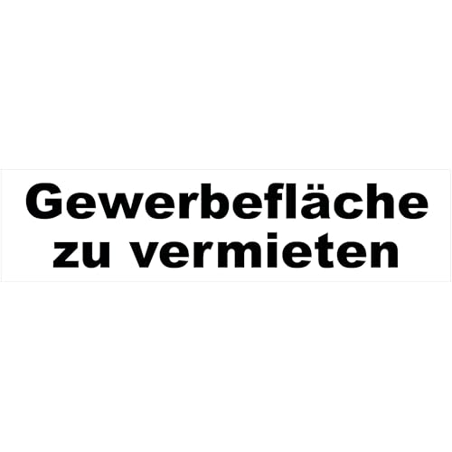 KIWISTAR - Werbeplane - Gewerbefläche zu vermieten - 300cmx100cm - Plane Banner Gerüstplane
