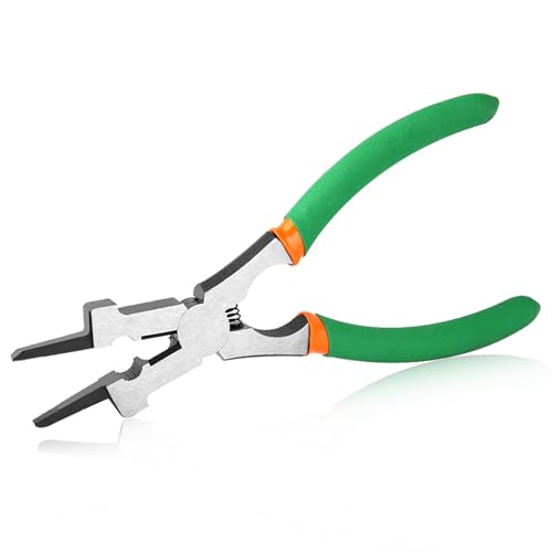 SPEEDWOX 7 Zoll Mig-Schweißzange mit Messlöchern Multifunktionsschweißzange Mig-Schweißgerät Schweißwerkzeuge Mig-Zange Schweißausrüstung Schweißhammer Schweißzubehör Mig-Schweißausrüstung