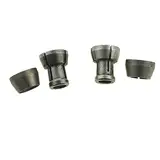 KATSU Spannzangen Spannzangenfutter 3/8" 1/4" 6mm und 8mm 4 Stück für Katsu 101748 Trimmer Holzfräser Trimmer Router Spannzange Fräser Chuck Collet