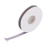 Polyester-Chiffonband, 9 Mm Breite, 22 M Länge, Satinband für BlumenstraußGirlanden, Goldstreifen, Glänzend und Exquisit, Leicht, Klein, Hautfreundlich, Langlebig, Einfach zu (21#)