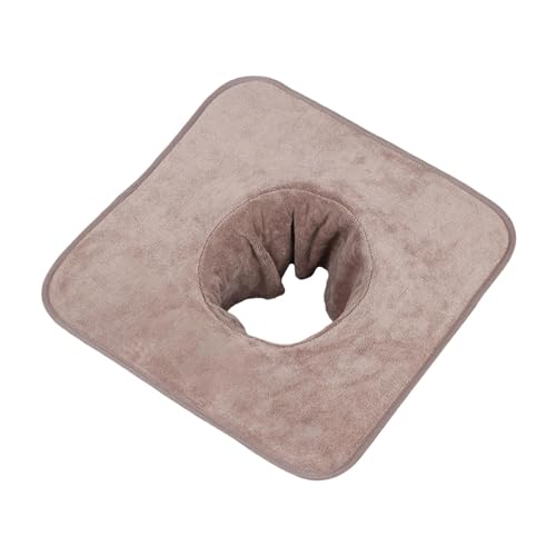 harayaa Salon Massage Tisch Handtuch Bett Kopf Vorhang Pad Saugfähigen Handtuch für Massage Bett, Kaffee
