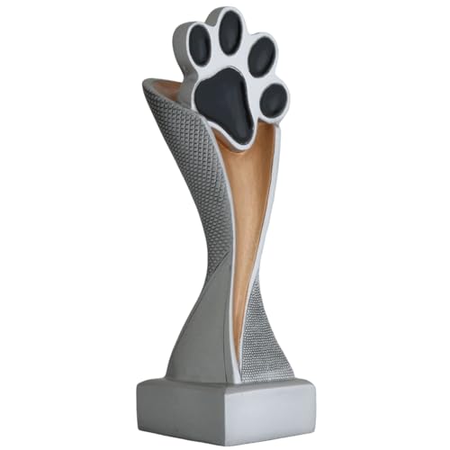 KDS Pokal M Hund Hundepfote Serie METZ mit Gravur