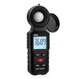 Mcbazel Digital Luxmeter Photometer Belichtungsmesser Beleuchtungsstärke Lichtmesser mit LCD Display, Messlichter 0,1-200,000 Lux