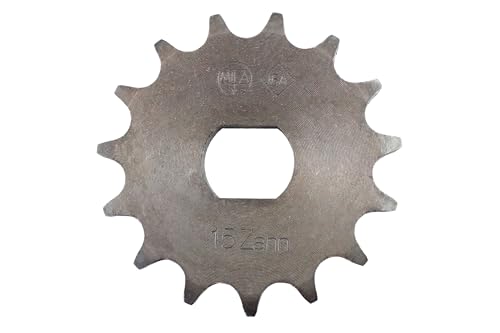 Antriebskettenrad, Ritzel aus hochwertigem Stahl, 15 Zahn für Simson S51 S53 S70 SR50 SR80 KR51/2