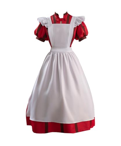 MaYng Anime Der Junge und der Reiher Cosplay Kostüm Damen Halloween Uniform Anzug Komplettes Set Outfits (XX-Large)