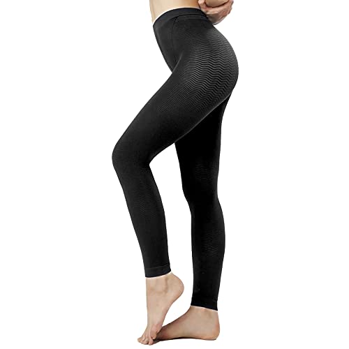 Silber Wellen Lang Body Shaper - Nero, Damen, 1-S